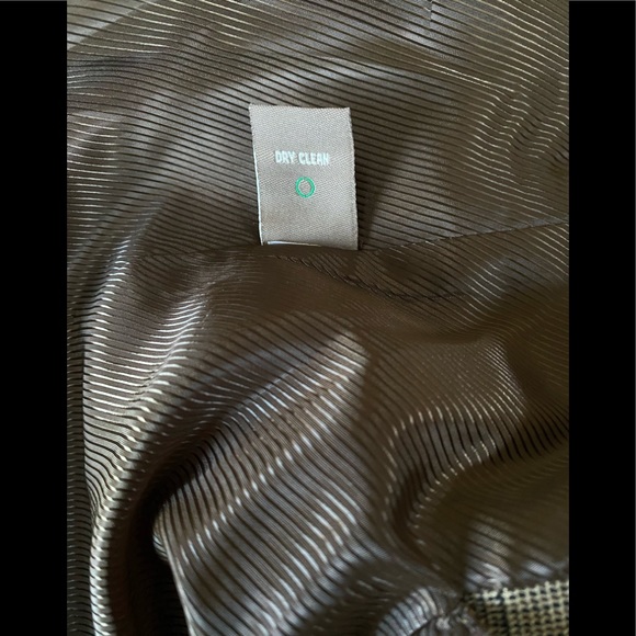 🦋KENAR PLAID ELBOW PATCH SHORT SUIT BLAZER 🦋 - Picture 8 of 9